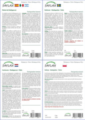 SAFLAX - Geschenk Set - Kakteen - Madagascar - Palme - 10 Samen - Mit Geschenk- / Versandbox, Versandaufkleber, Geschenkkarte Und Anzuchtsubstrat - Pachypodium Lamerei