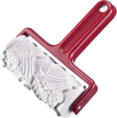 Rolă de specula Westmark, cu 7 modele diferite, lungime: 17,2 cm, plastic, Klausi, alb/roșu, 32162270