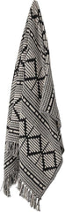 Cuvertură de pat Bloomingville, negru, bumbac, 160cm Paturi si Cuverturi Bloomingville