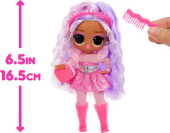 L.O.L. Surprise! Tweens Neon Pop Stars - Kitty K - 1 Modepuppe mit Backlight Surprises und 10+ Pop Star Fashions und Accessoires Inklusive Retro Mikro-Ständer, Geschenk für Kinder ab 4