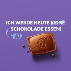 Praline Milka Congratulations – Ciocolată cu lapte alpină cu umplutură fină de cremă de lapte – 10 x 110g