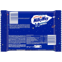 Mini pachet vrac de ciocolată, mini batoane de ciocolată cu cremă de nuga și caramel, 227g, idee de cadou de ciocolată, pachet mare de ciocolată