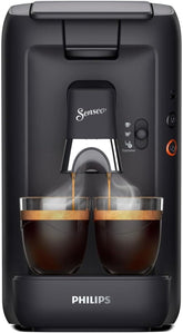 Espressor cu capsule PHILIPS Senseo Maestro – Tehnologie Intense Plus, Espresso de înaltă calitate, Design ecologic, Rezervor de apă de 1,2 l, Funcție Memo, Indicator de detartrare (CSA260/60)