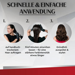 Brillance Shine Treatment, Hair Glossing Radiant Violet (150 ml), hrănește și intensifică culoarea părului, poate fi folosit ca o mască de păr, durează până la 6 spălări ale părului Vopsea pentru par Naty Shop