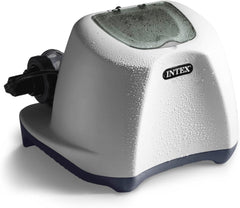 Sistem de acvariu cu apă sărată Intex Krystal Clear 12V, gri, 45.5x31x25.2 cm, 28670GS