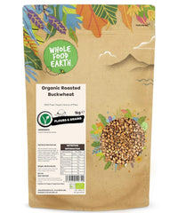 Hrișcă prăjită organică Wholefood Earth, 1 kg