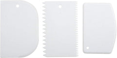 Spatulă pentru aluat Metaltex 252521080, 3 bucăți, din plastic