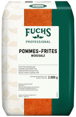 - Pommes-Frites-Würzsalz | Gewürz für Kartoffelgerichte wie Kroketten oder Bratkartoffeln | Profi-Qualität für Großverbraucher | 2 kg im recyclebaren Beutel