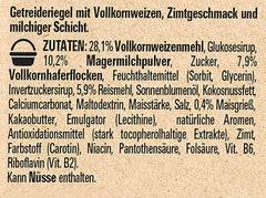 Batoane NESTLÉ CINI MINIS cu aromă de scorțișoară, gustare crocantă cu grâu integral și calciu, pachet de 8 (4 x 25 g fiecare)