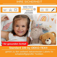 Aminata Kids Lenjerie de pat pentru copii, bumbac Lenjerie de pat - copii Naty Shop