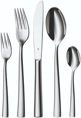 WMF Philadelphia set de tacâmuri pentru 12 persoane, 60 de piese, cuțite monobloc, oțel inoxidabil Cromargan Bucatarie Naty Shop