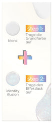 Set Essie Nail Art Studio, ojă Mermaid Vibes nr. 1 Blanc, ojă Special Effects nr. 7 Identity Illusion