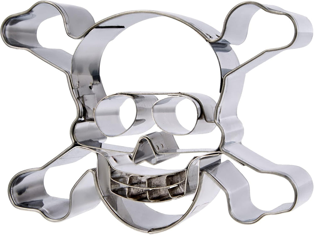 Städter craniu 9 cm oțel inoxidabil, argintiu