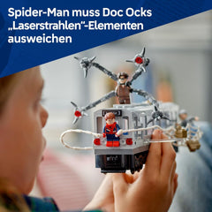 LEGO ǀ Marvel Spider-Man vs. Doc Ock: Showdown in der U-Bahn - Kreatives Spielzeug mit Superhelden Minifiguren - Spielzeug Zugmodell - Kinder Geschenk für Jungen und Mädchen ab 9 Jahren - 76321