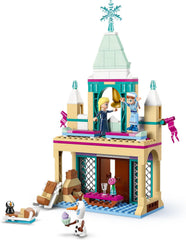 LEGO ǀ Disney Frozen Das Arendelle Schloss - Spielzeug mit Anna & ELSA Minifiguren sowie Olaf & Pinguin Figuren – Prinzessinnen Schloss Spielzeug - Kreatives Geschenk für Mädchen ab 5 Jahren – 43265