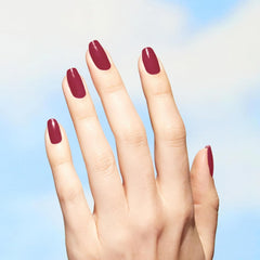 OPI Nature Strong Red and Orange Shades – ojă de lungă durată cu o formulă vegană, inovatoare, care conține ingrediente naturale – pentru unghii strălucitoare