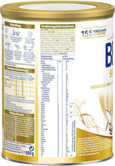 BEBA SUPREME 2 Lapte de continuare după 6 luni, doar lactoză, fără ulei de palmier, pachet de 6 (6 x 800 g) Naty Shop