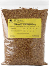 R&R SHOP - Rasensamen, Mikro-Klee Trifolium Repens, Kein Mähen Erforderlich, Begehbar Und Bodendecker (200G – 50M²)