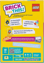 Asmodee Brick Like This! Das offizielle Lego-Partyspiel - Schnelles, lustiges Bauspiel für Familien, Kinder, Jugendliche und Erwachsene – 15 Minuten, für 2-8 Spieler ab 7 Jahren, Deutsch Version