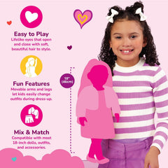 Our Generation - Esperanza - Special Edition 46 cm-Día de los Muertos-Puppe - Lebensechte braune Augen & gewelltes braunes Haar - Spielzeug für Kinder ab 3 Jahren