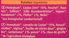 Ceai organic Sweet Chai, 20 pliculețe, 40 g (pachet de 3)