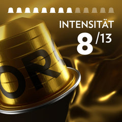 Lavazza Qualità Oro, Arabica-Bohnen mit fruchtig-floralem Geschmack, 10 Kapseln, Nespresso kompatibel