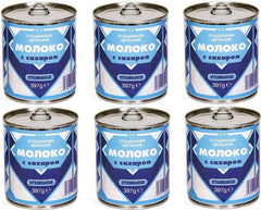 6 x 397g gezuckerte Kondensmilch 8% Fett