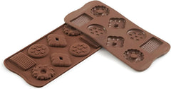Silikomart 22.125.77.0065 SCG25, Choco Biscuit Bucatarie Naty Shop