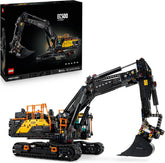 LEGO Technic Volvo EC500 Hybrid-Bagger - Spielzeug Automodell mit Motor für Erwachsene mit beweglichem Ausleger, Kettenantrieb sowie austauschbarem Hammer und Schaufel - Geschenkidee - 42215