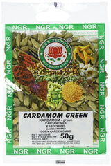 Kardamom, grün, ganz, 50g (1 x 50 g Packung)