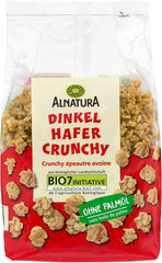 Crocant cu speltă și ovăz organic, 375g