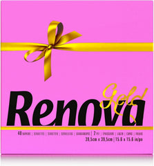 Șervețele de hârtie Renova, fucsia, 40 șervețele, mari, 2 straturi