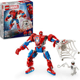 LEGO | Marvel Spider-Man Mech vs. Anti-Venom - Super Hero Figure Building Toy with 2 Minifigures for Imaginative Role Play - Gift for 6 Plus Year Old Boys and Girls 76308