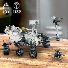 LEGO 42158 Technic NASA Mars-Rover Perserverance Weltraum Spielzeug Set mit AR-App, Wissenschafts-Spielzeug zum Bauen für Mädchen und Jungen ab 10 Jahren