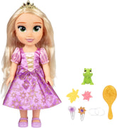 Disney Princess Singende Rapunzel Puppe 35 cm, singt „I See The Light“, inklusive Zubehör für mehr Spielspaß, perfekt Mädchen ab 3 Jahren, Lila