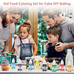 Coloranti alimentari gel, 6 grame sau 10 grame Naty Shop