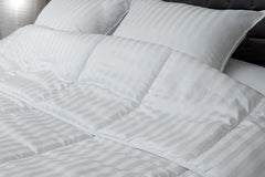 Cald, Satin, Dungat, 400 G/M², 240 X 220 Cm, Microfibra, Alb, 240 X 220 Cm Plapumi si pilote Naty Shop Titlu implicit