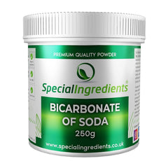 Special Ingredients Natriumbikarbonat - Premium Qualität Extra Feines Pulver, Vegan, Gvo-Frei, Glutenfrei - Recycelbarer Behälter Bucatarie Naty Shop