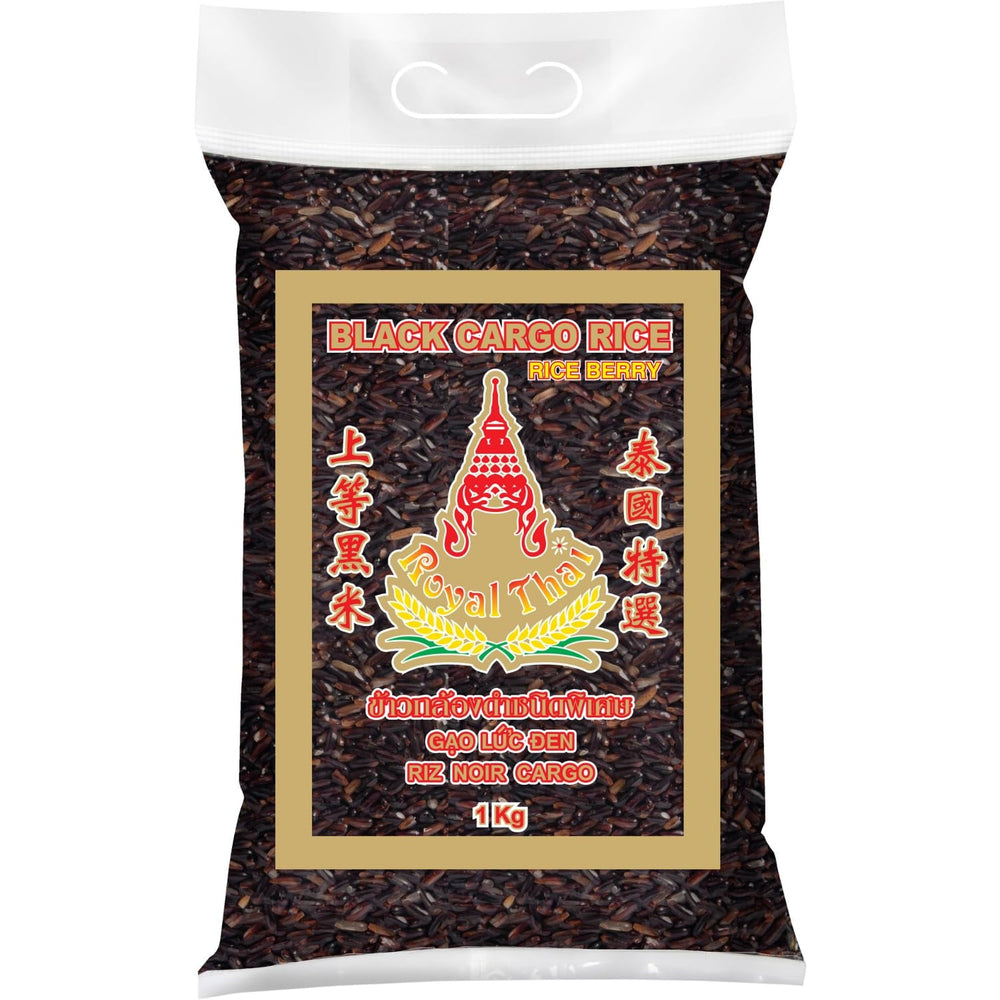 OREZ ROYAL THAI - Orez negru cu bob lung (boabe de orez) - 1 x 1 kg