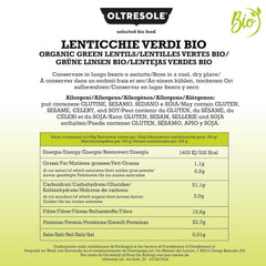 Linte verde organică 5 kg, leguminoase organice întregi, sursă de proteine și fibre, bogate în fibre și minerale, pachet economic