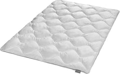 Traumnacht Comfy Cotton Mono plapumă pentru toate anotimpurile, Plapumă de tranziție ideală cu capac din amestec de bumbac, 135 X 200 cm, lavabilă, certificată Oeko-Tex, produsă în conformitate cu standardul de calitate german Plapumi si pilote Naty Shop