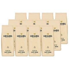 Finest Caffè Crema, boabe întregi de 500 g, pachet de 12