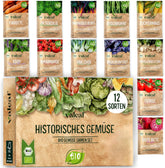BIO Historisches Gemüse Samen Set I Seltene U. Alte Gemüsesorten Samen Im Gemüsesamen Set I Gemüse Anzuchtset I Samenfestes Saatgut I Samen Gemüse Als Gemüse Samen Set I Tolles Garten Geschenk