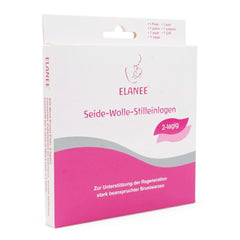 ELANEE Tampoane de alăptare din lână de mătase (2 straturi) - Tampoane de alăptare lavabile manual - Delicate pentru mameloanele foarte folosite Accesorii Hrana si Alaptare Bebe Naty Shop