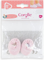 Corolle Schuhe, pink, Puppenzubehör, Puppenkleidung, für alle 30cm Babypuppen, ab 18 Monate