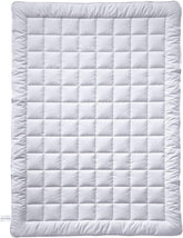 Plapumă Billerbeck Jasmin Superlight - plapumă de vară - 135 X 200 Cm - plapumă din bumbac, plapumă răcoritoare - 90 % viscoză (bambus) 10 % poliester (airsoft), alb Plapumi si pilote Naty Shop Titlu implicit