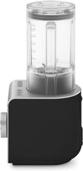 SMEG, Hochleistungsmixer BLC01BLMEU, 5 Voreingestellte Programme, 9 Manuelle Geschwindigkeitsstufen, Pause & Pulse-Funktion, Kunststoffgehäuse, Rutschfeste Basis, 1400 W, Schwarz Bucatarie Naty Shop