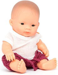 Miniland Babypuppe asiatischer Junge 21cm-31145