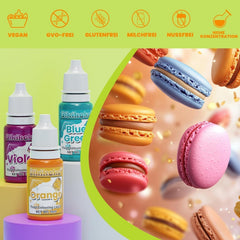 Coloranti alimentari lichizi sau gel, diverse marimi si culori Naty Shop