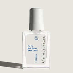 Bază de ojă KORRES No No - bază vegană 10% fără eliberare, pentru o culoare de lungă durată, rezistentă la ciobire, 11 ml - unghii îngrijite natural, fără substanțe nocive